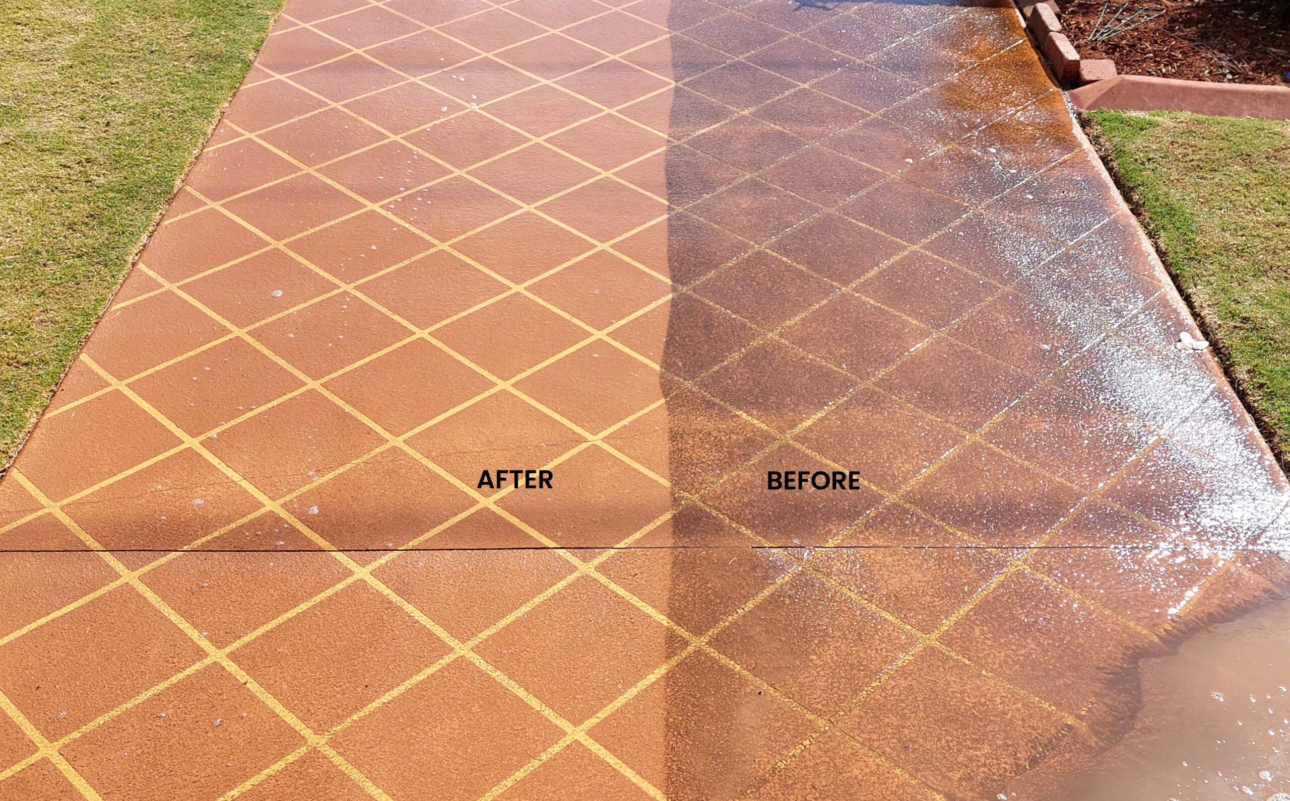 Driveways Pressure Cleaning
